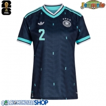 Maglie da calcio Germania Antonio Rudiger #2 Seconda Maglia Femminile Mondiali 2026  Manica Corta